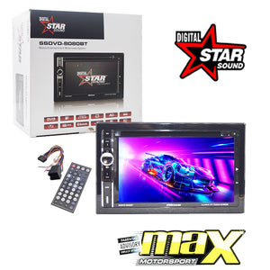 Star Sound 6.2" Double Din DVD Player With Bluetooth