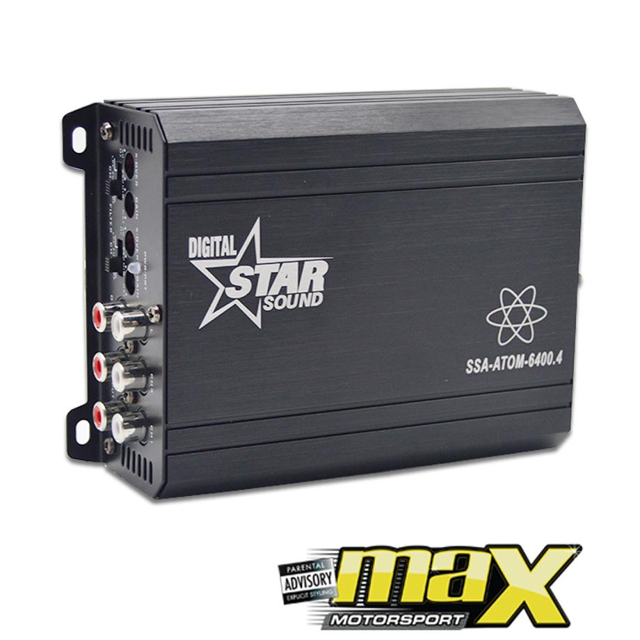 Star Sound Atom Series Micro 4-Channel Amplifier (6600W) Star Sound