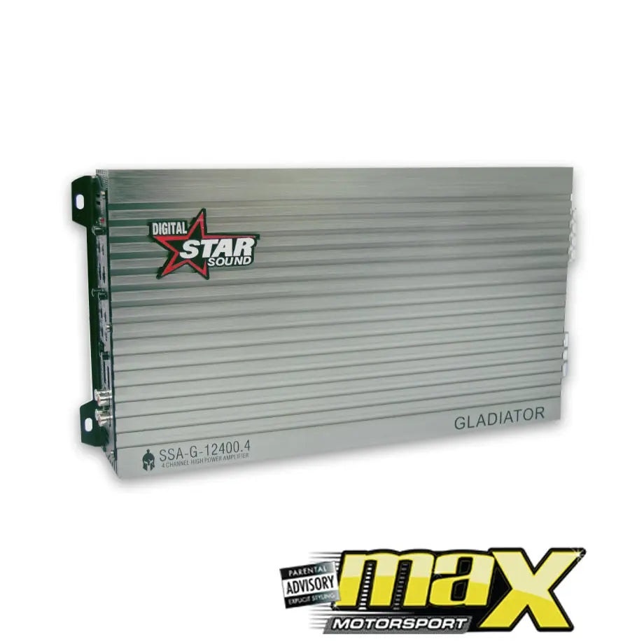 Star Sound Gladiator Series 4-Channel Amplifier (12400W) Star Sound