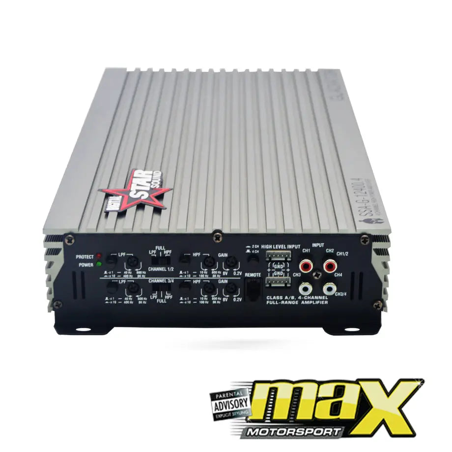 Star Sound Gladiator Series 4-Channel Amplifier (12400W) Star Sound