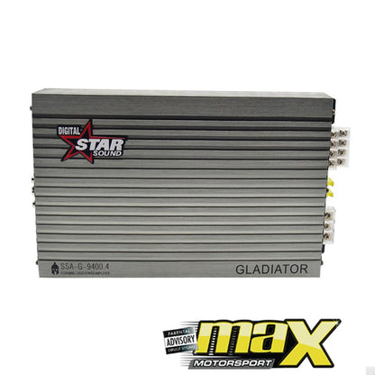 Star Sound Gladiator Series 4-Channel Amplifier (9400W) Star Sound