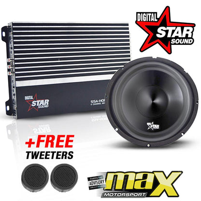 Star Sound Hornet Combo +FREE Tweeters Star Sound