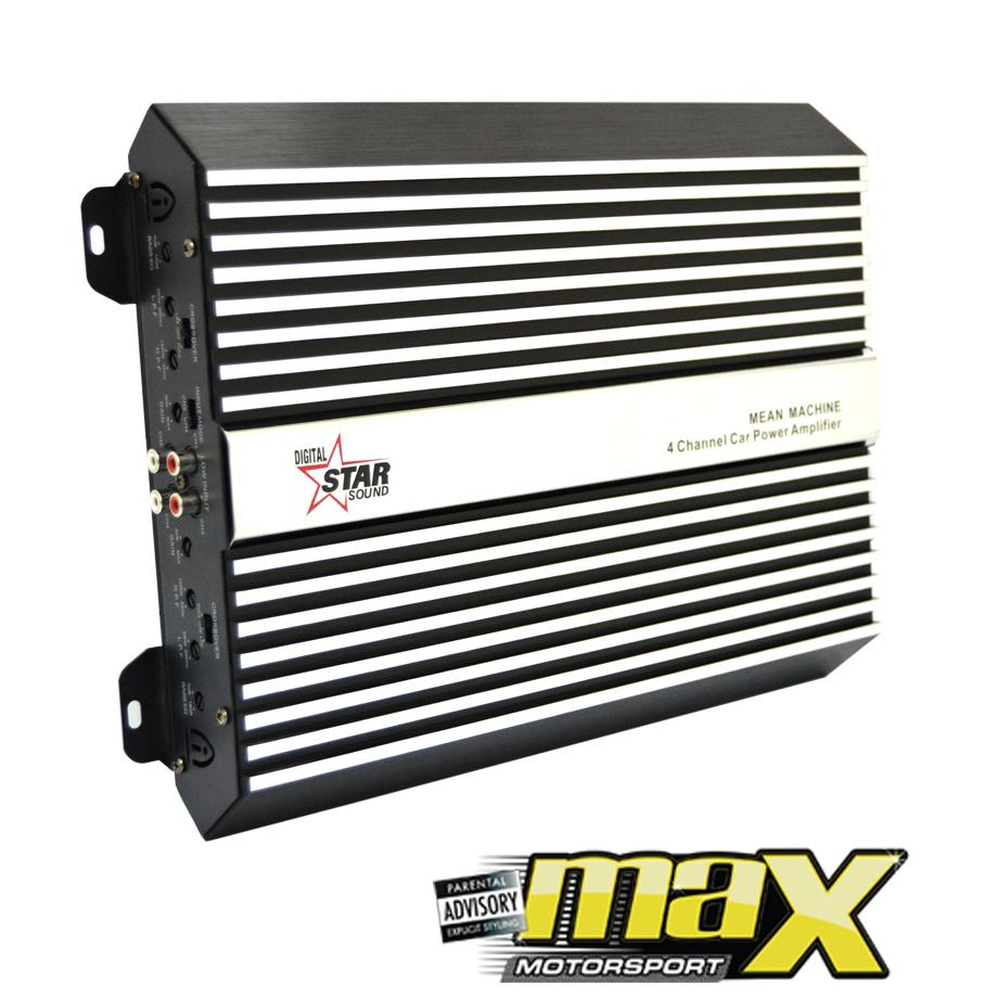 Star Sound Mean Machine Series Amplifier 7500W 4 Channel Star Sound