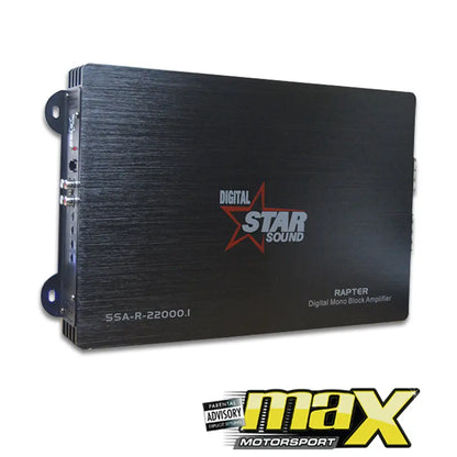 Star Sound Raptor Series Monoblock Amplifier (22000W) Max Motorsport