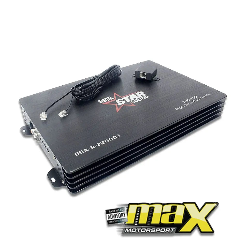 Star Sound Raptor Series Monoblock Amplifier (22000W) Max Motorsport