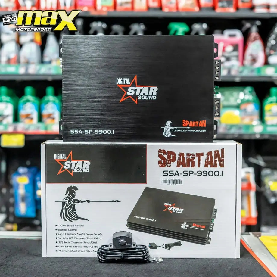 Star Sound SSA-SP-9900.1 Spartan Series Monoblock Amplifier (9900W) Max Motorsport