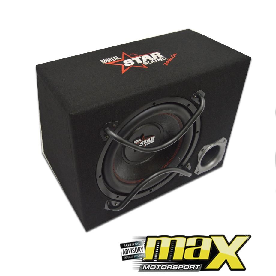 Star Sound Whip Series 12" SVC Single Enclosure Subwoofer Box Star Sound