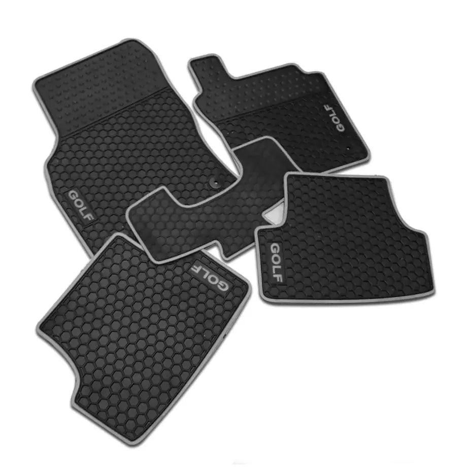Suitable To Fit -  VW Golf 7 Custom Rubber Car Mats (5-Piece) maxmotorsports