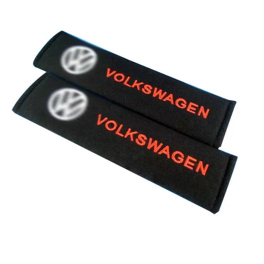 Suitable To Fit  - VW Seatbelt Pads (Cloth) maxmotorsports