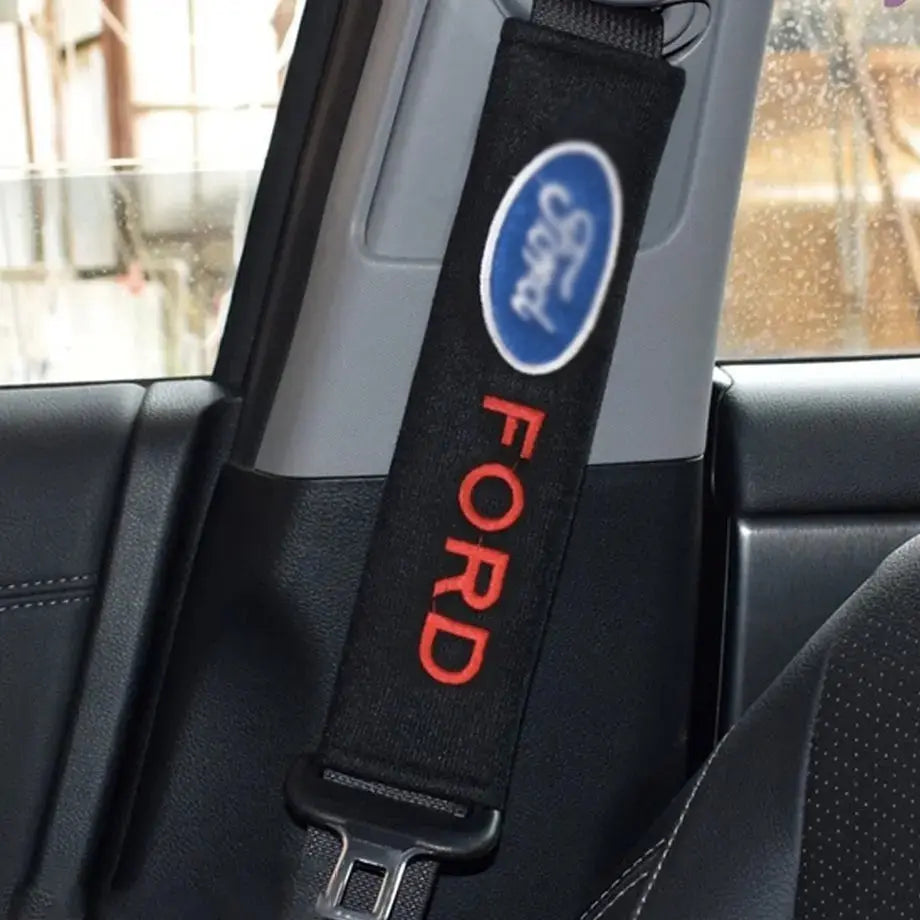Suitable To Fit - Ford Seatbelt Pads (Cloth) maxmotorsports