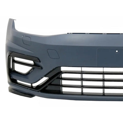 Suitable To Fit - Golf 7.5R Plastic Front Bumper Upgrade With Grille (17-20) Max Motorsport