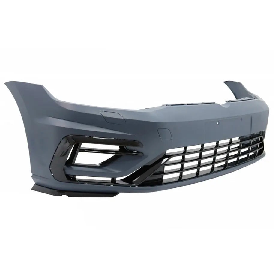 Suitable To Fit - Golf 7.5R Plastic Front Bumper Upgrade With Grille (17-20) Max Motorsport