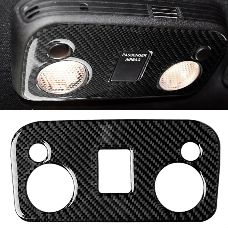 Suitable To Fit - Mustang Carbon Look Roof Light Panel Trim Max Motorsport