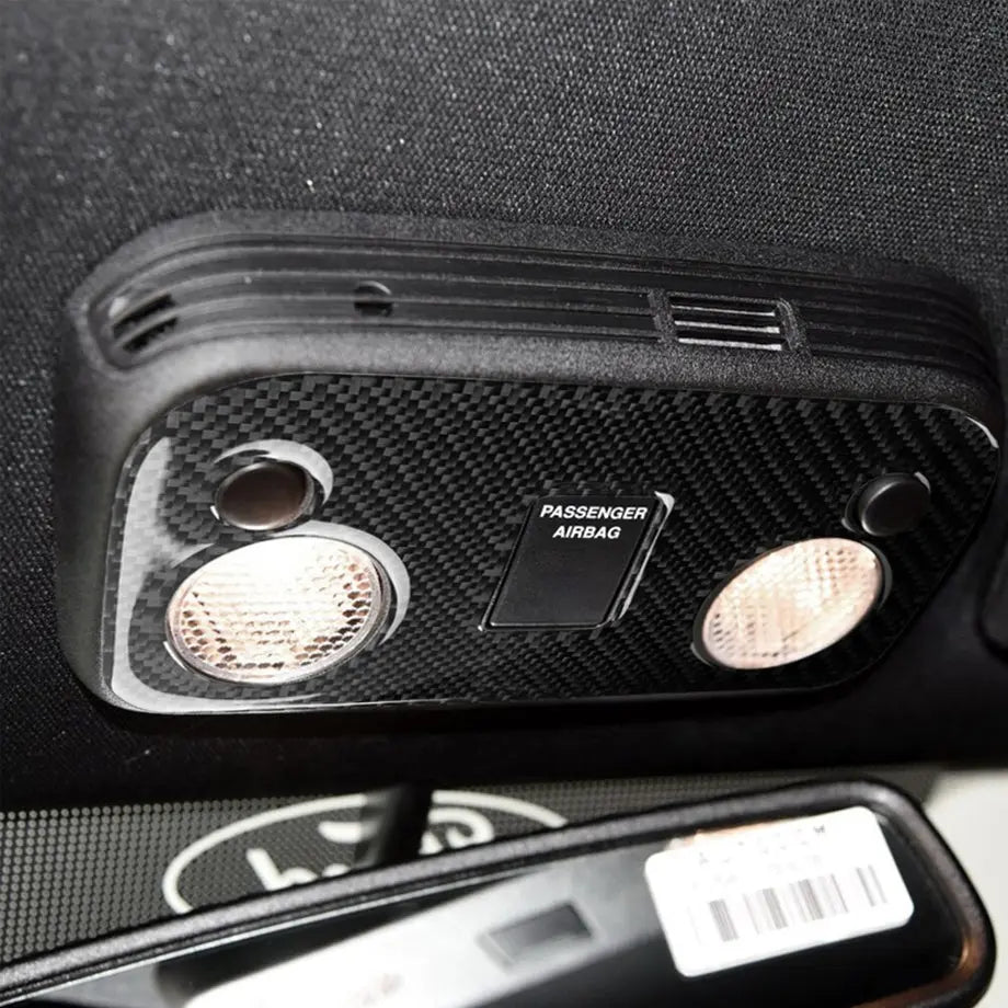 Suitable To Fit - Mustang Carbon Look Roof Light Panel Trim Max Motorsport