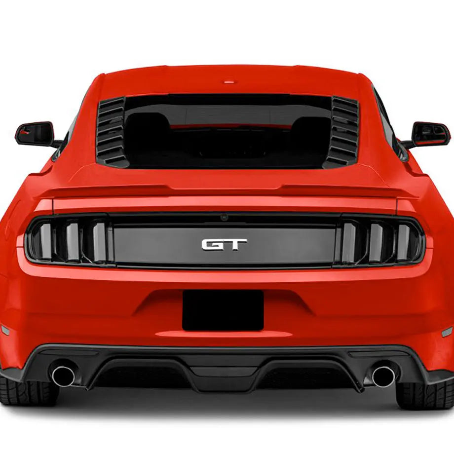 Suitable To Fit - Mustang (15-On) Rear Window Louvers (2-Piece) Max Motorsport