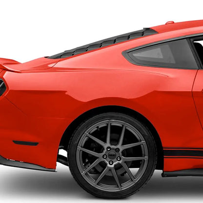 Suitable To Fit - Mustang (15-On) Rear Window Louvers (2-Piece) Max Motorsport