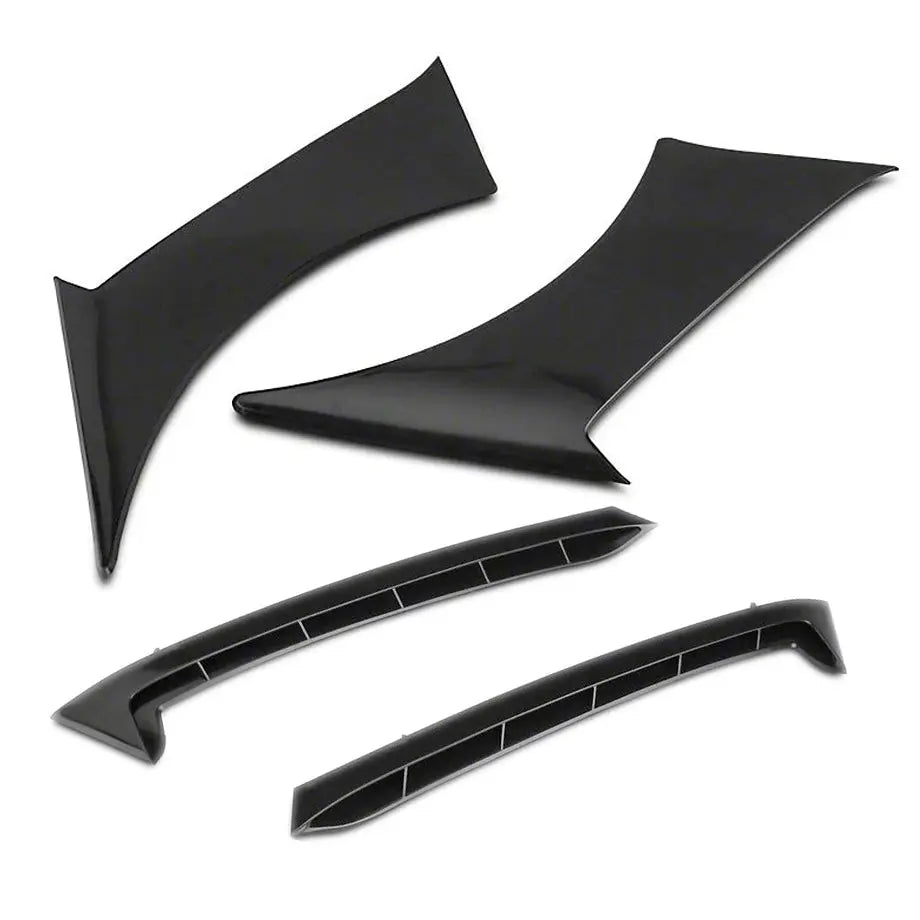 Suitable To Fit - Mustang (15-On) Side Fender Vents (4-Piece) Max Motorsport