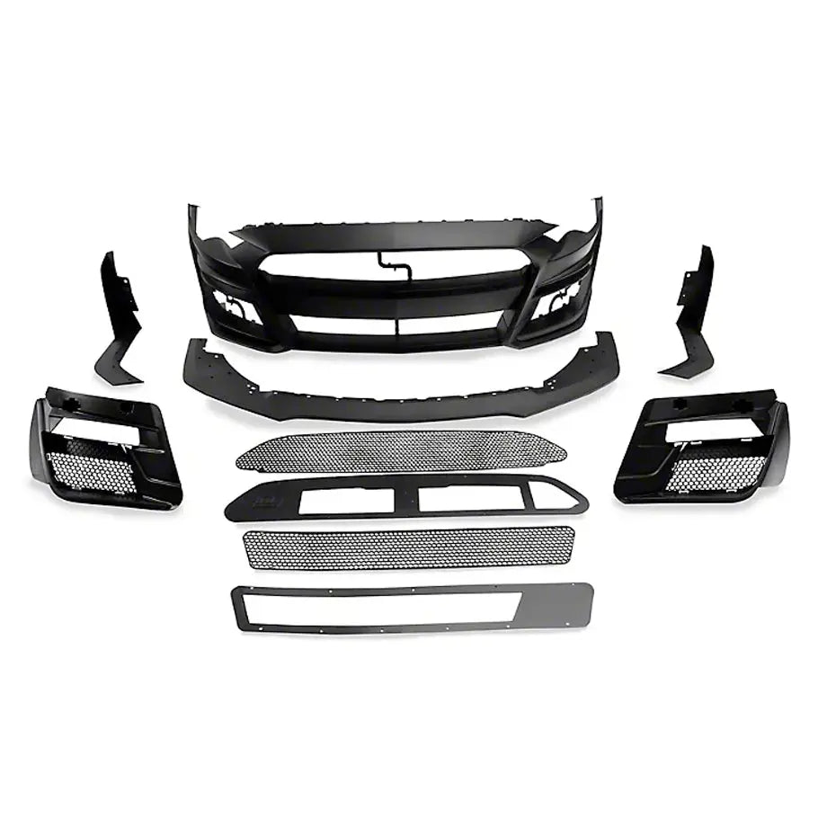 Suitable To Fit - Mustang (18-On) MP Concept GT500 Style Front Bumper Upgrade Max Motorsport