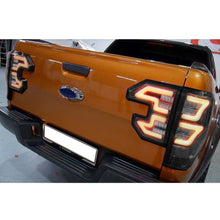 Load image into Gallery viewer, Suitable To Fit - Ranger T6/T7/T8 Raptor Style 4-Piece LED Smoked Taillights maxmotorsports
