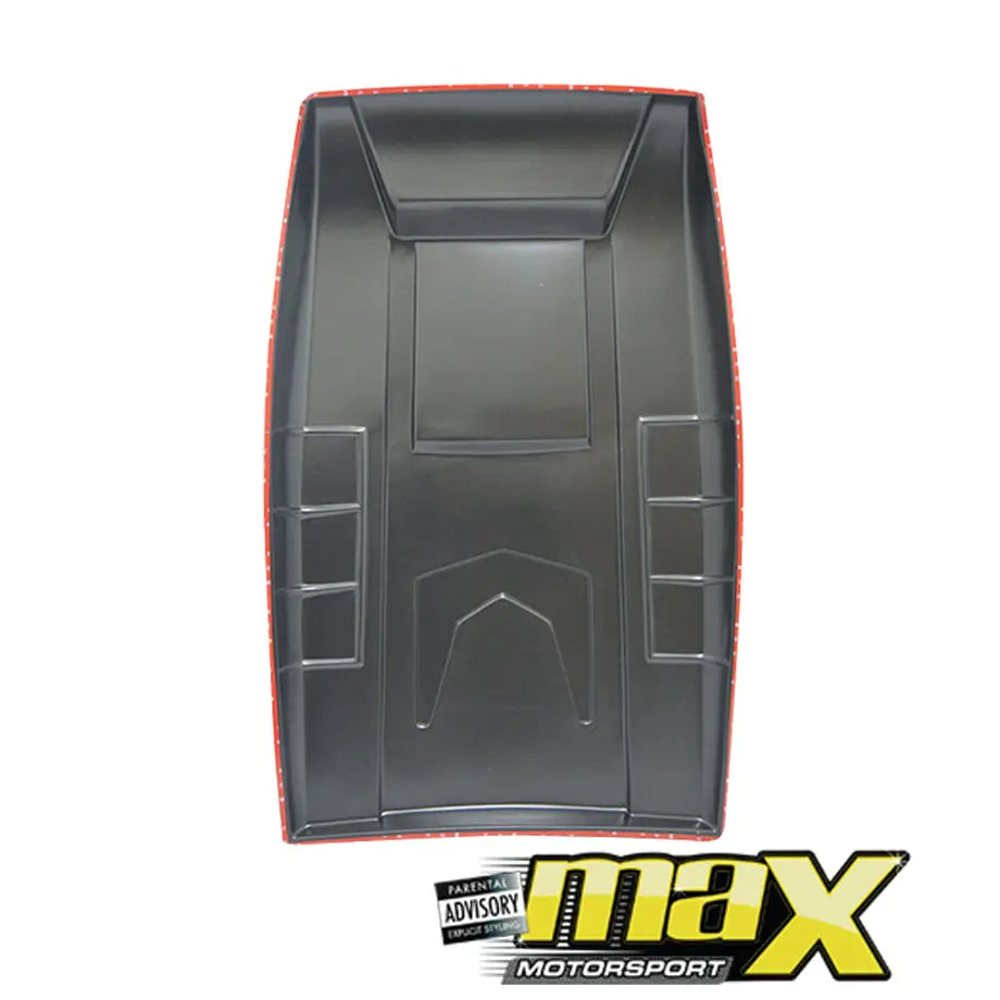 Suitable To Fit - Ranger T7 / T8 3D Style Bonnet Scoop (Black) maxmotorsports