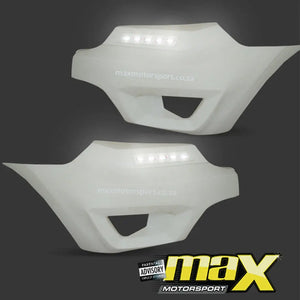 Suitable To Fit - Ranger T8 3-Piece Plastic LED Bumper Upgrade Kit Max Motorsport