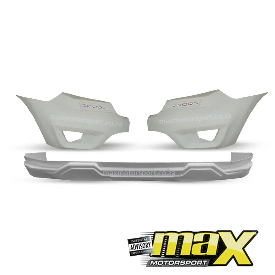 Suitable To Fit - Ranger T8 3-Piece Plastic LED Bumper Upgrade Kit Max Motorsport