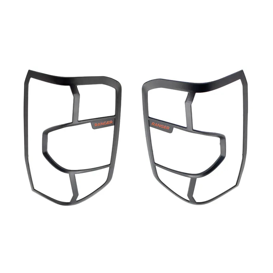 Suitable To Fit - Ranger T8 Wildtrak Model (22-On) Taillight Surrounds With Logo Max Motorsport