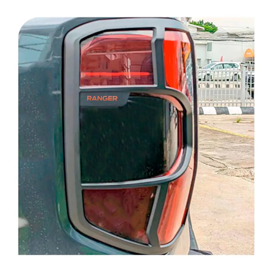 Suitable To Fit - Ranger T8 Wildtrak Model (22-On) Taillight Surrounds With Logo Max Motorsport