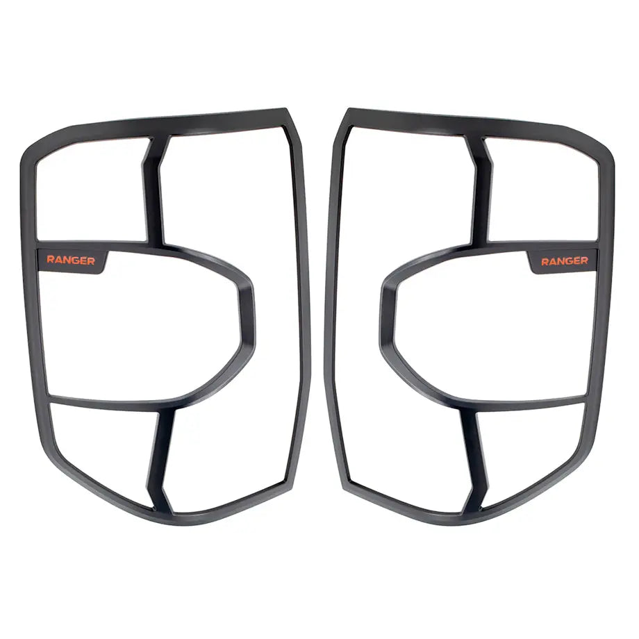 Suitable To Fit - Ranger T8 Wildtrak Model (22-On) Taillight Surrounds With Logo Max Motorsport