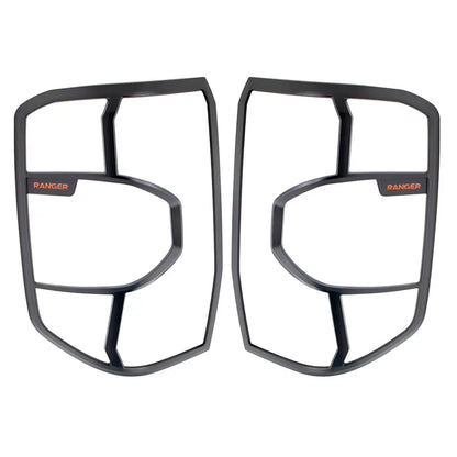 Suitable To Fit - Ranger T8 Wildtrak Model (22-On) Taillight Surrounds With Logo Max Motorsport