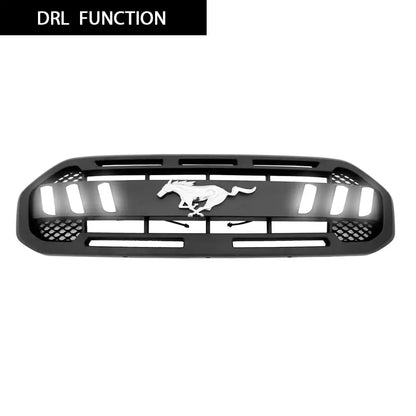 Suitable To Fit - Ranger T8 (19-On) Mustang Style Dual Function LED Grille Max Motorsport
