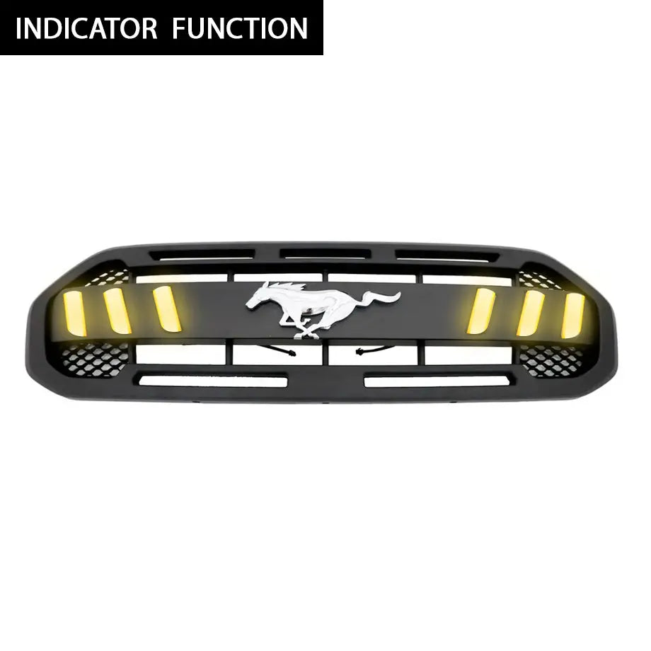 Suitable To Fit - Ranger T8 (19-On) Mustang Style Dual Function LED Grille Max Motorsport