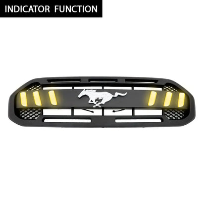 Suitable To Fit - Ranger T8 (19-On) Mustang Style Dual Function LED Grille Max Motorsport