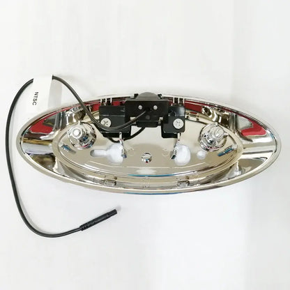 Suitable To Fit - Ranger Tailgate Emblem Reverse Camera (Blue & Chrome) maxmotorsports