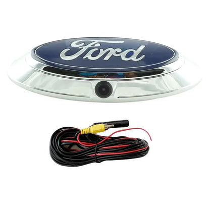 Suitable To Fit - Ranger Tailgate Emblem Reverse Camera (Blue & Chrome) maxmotorsports