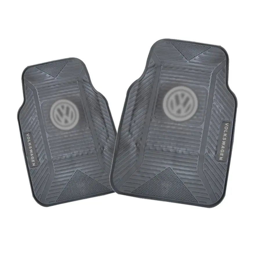 Suitable To Fit - VW 4-Piece Rubber Car Mats (Grey) maxmotorsports