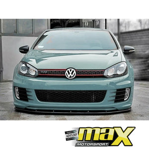 Suitable To Fit - VW Golf 6 GTI Fog Lamps & Covers Max Motorsport