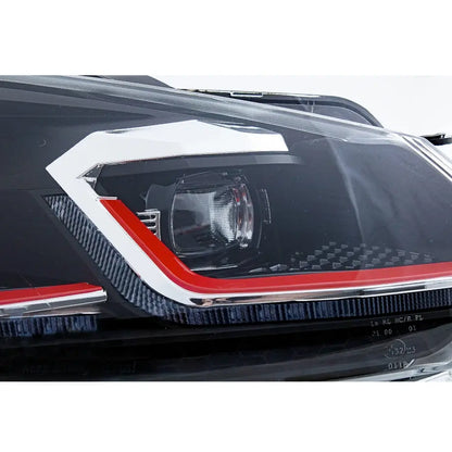 Suitable To Fit - VW Golf 6 LED Projector Headlight - Golf 7.5 GTI Style Max Motorsport