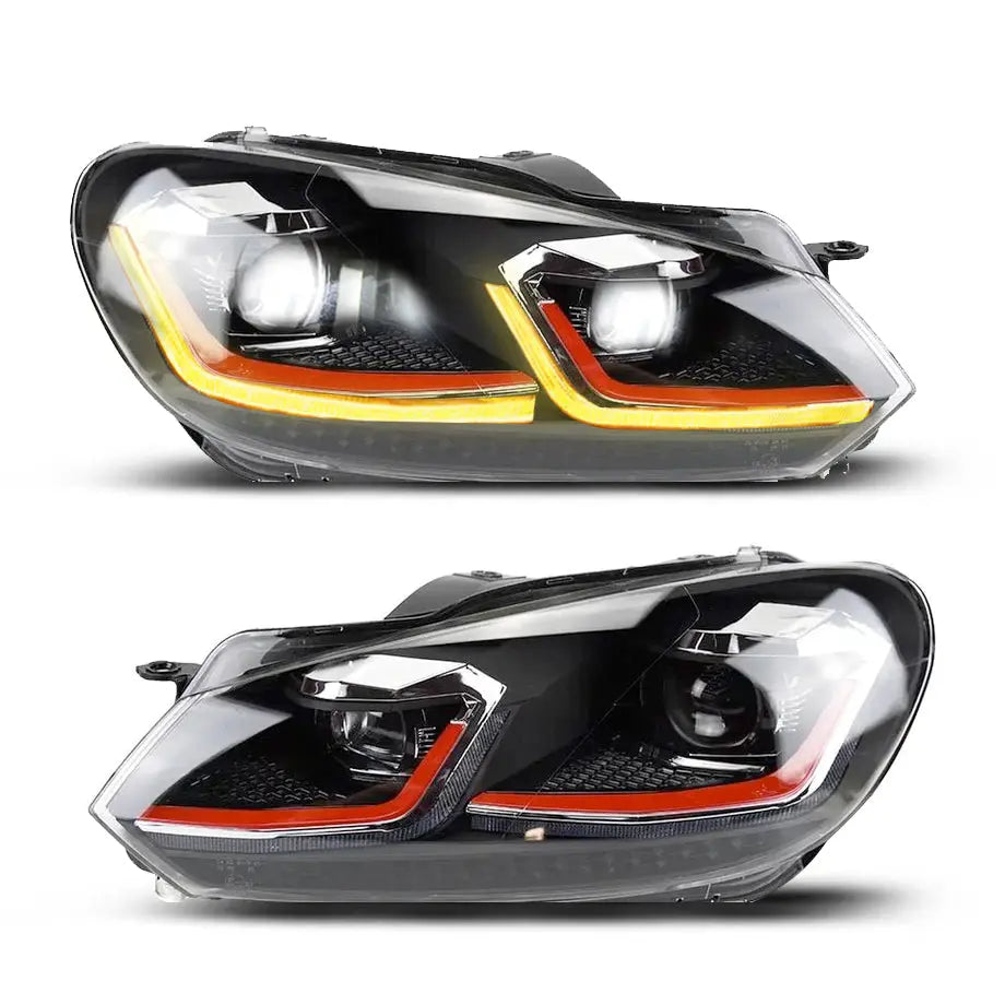 Suitable To Fit - VW Golf 6 LED Projector Headlight - Golf 7.5 GTI Style Max Motorsport