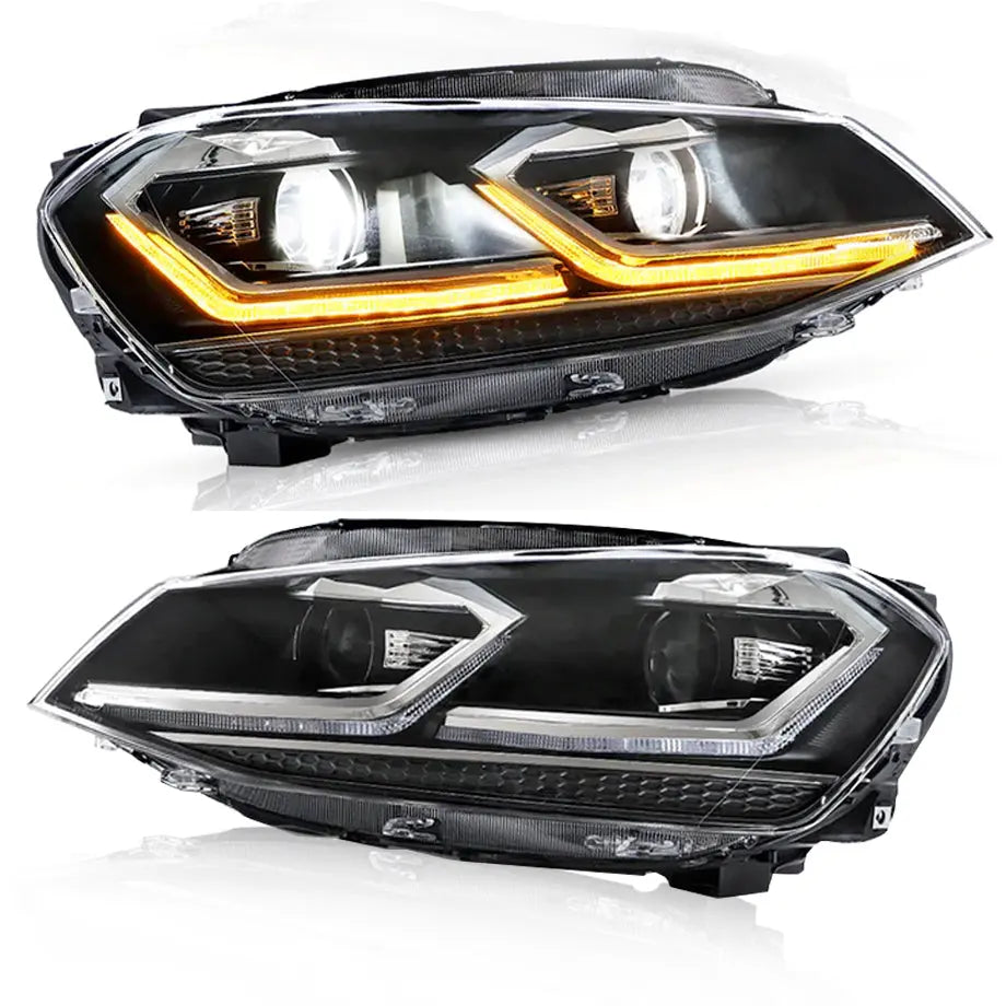 Suitable To Fit - VW Golf 7 LED Projector Headlight - Golf 7.5 GTI Style Max Motorsport