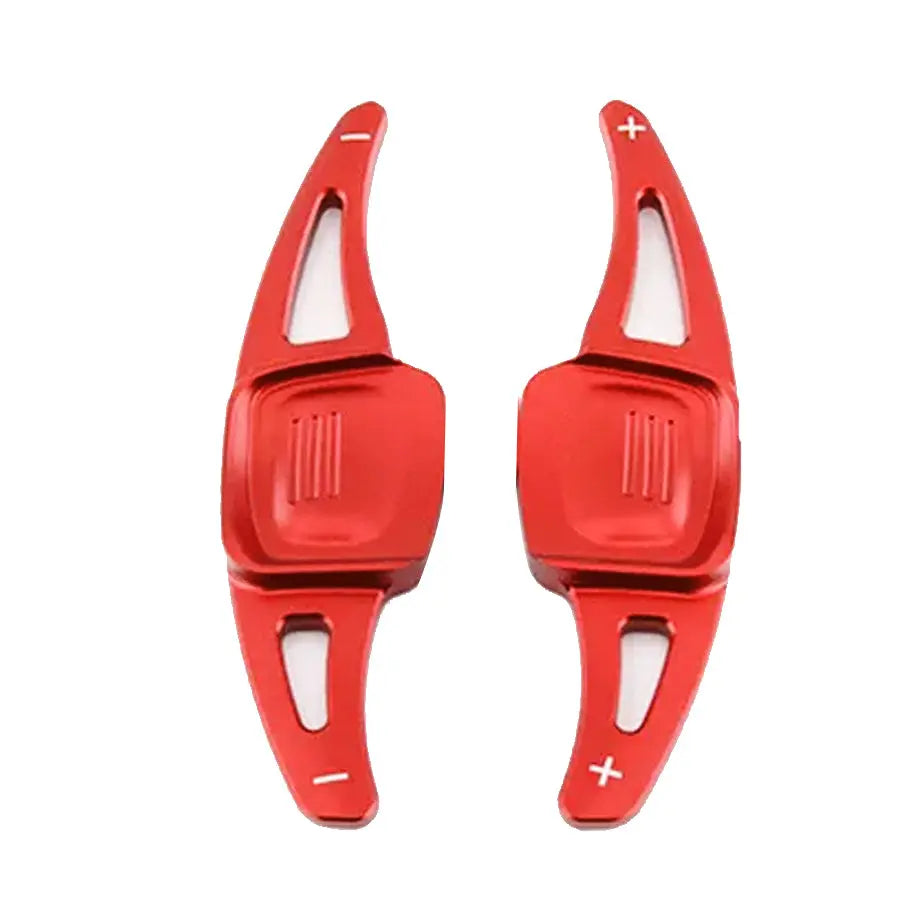 Suitable To Fit - VW Golf 7 TSI Aluminum Paddle Shift Extensions (Red) maxmotorsports