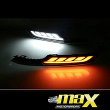 Load image into Gallery viewer, Suitable To Fit - VW Golf 7 TSI (14-On) LED DRL Fog Lamp Add On With Indicator Function maxmotorsports
