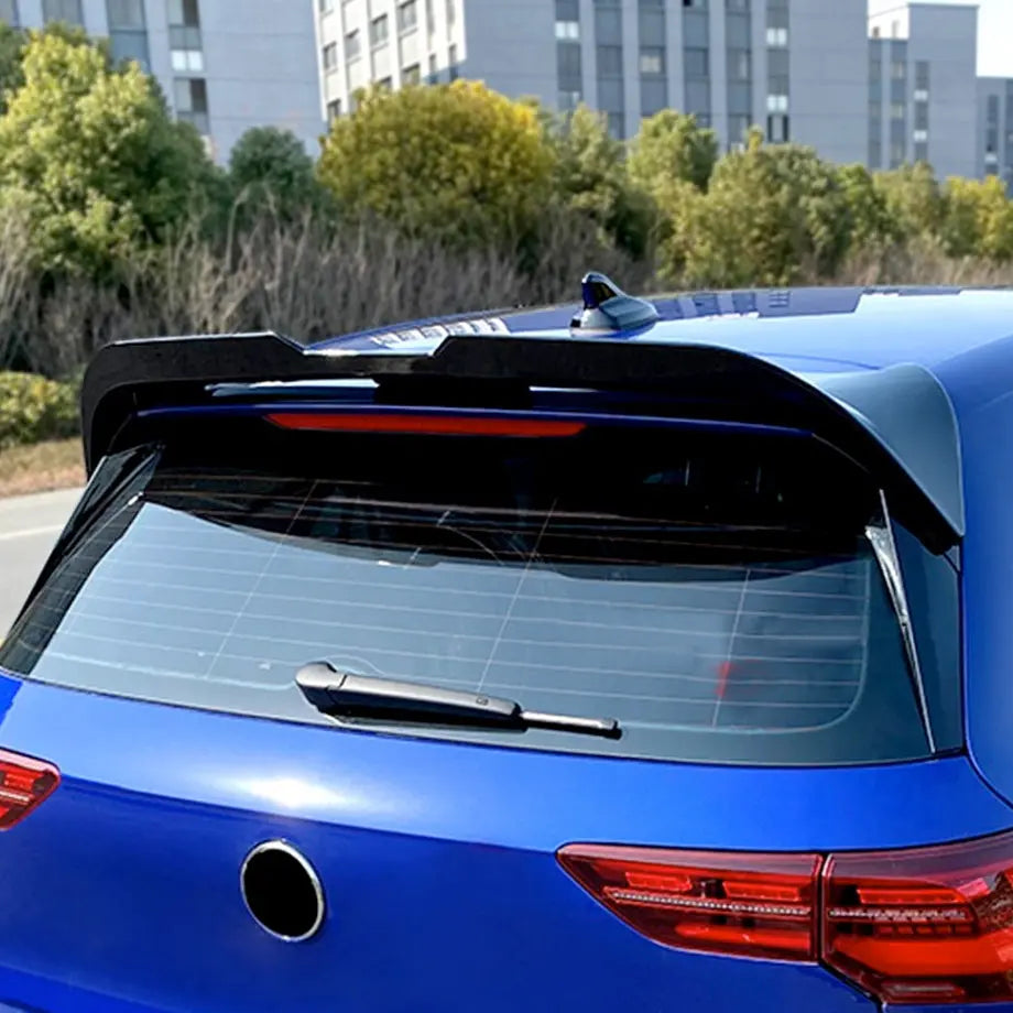 Suitable To Fit - VW Golf 8 (21-On) Oettinger Style Gloss Black Plastic Roof Spoiler Max Motorsport