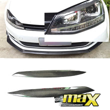 Load image into Gallery viewer, Suitable To Fit - VW Golf Mk7 Carbon Look Eyelid maxmotorsports
