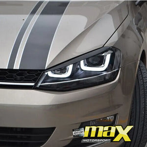 Suitable To Fit - VW Golf Mk7 Carbon Look Eyelid maxmotorsports