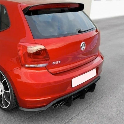 Suitable To Fit - VW Polo 6 GTI Maxton Style Plastic Diffusers maxmotorsports