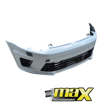 Suitable To Fit - VW Polo 6 WRC Style Plastic Front Bumper Upgrade maxmotorsports