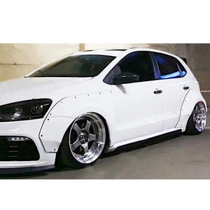 Suitable To Fit - VW Polo 6 Wide Body Fender Kit - 10 Piece Max Motorsport