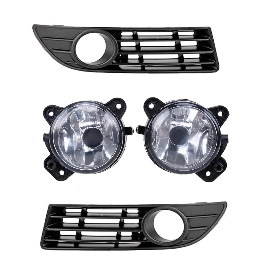 Suitable To Fit - VW Polo 9N3 Fog Lamp & Covers (4-Piece) maxmotorsports
