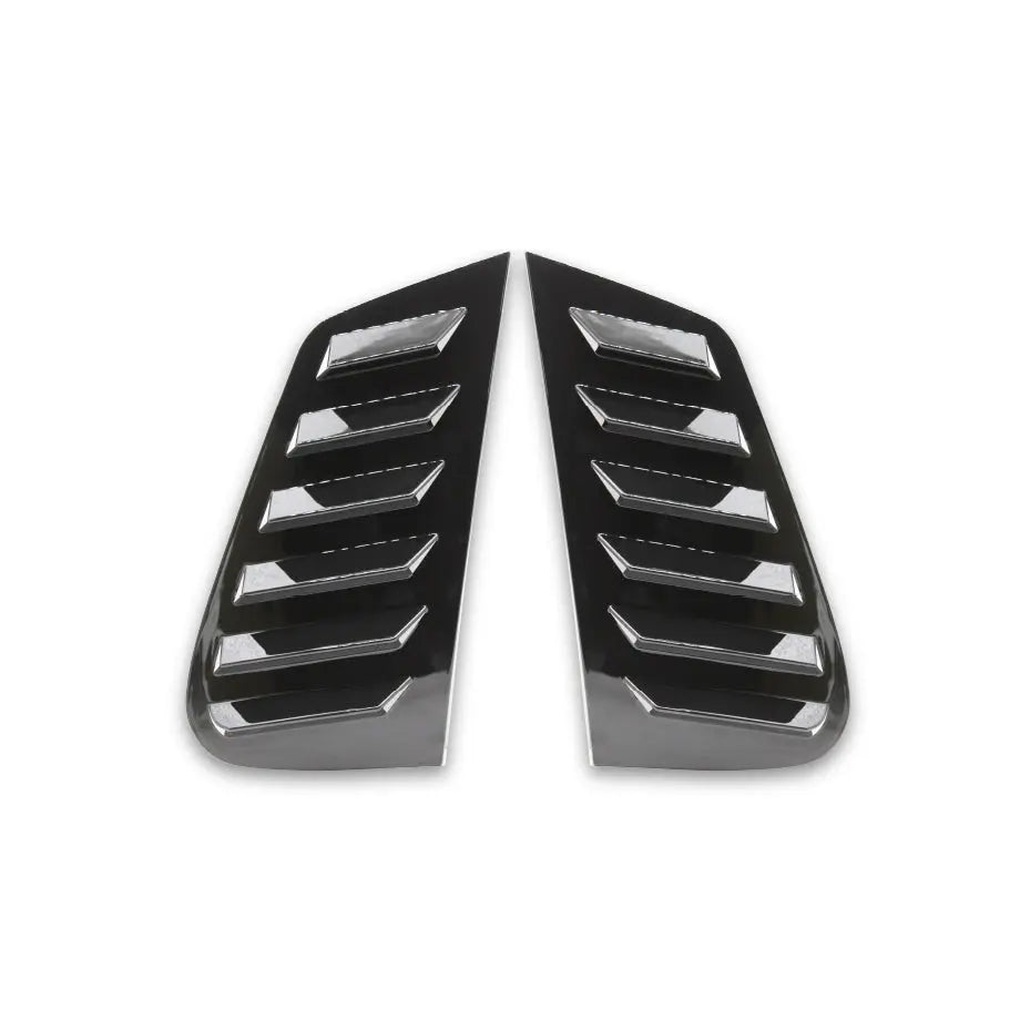 Suitable To Fit - VW Polo 9n3 / Vivo Gloss Black Plastic Side Window Louver Max Motorsport